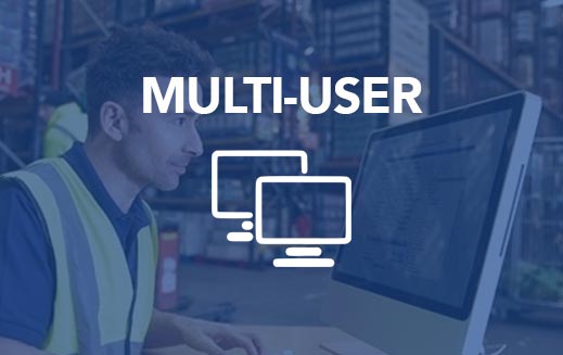 software for door distributors atlanta has multi user system